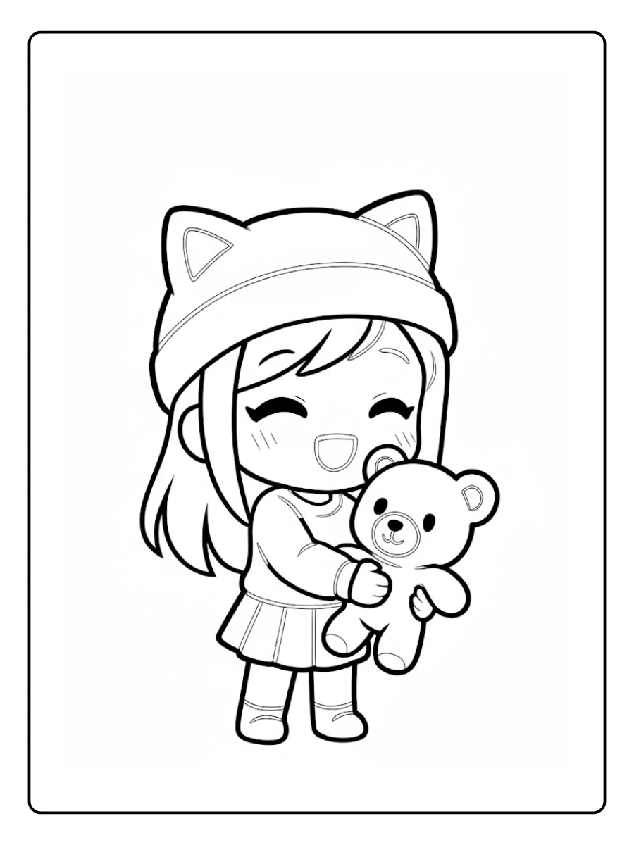 desenhos de bonecas fofas para colorir (13)