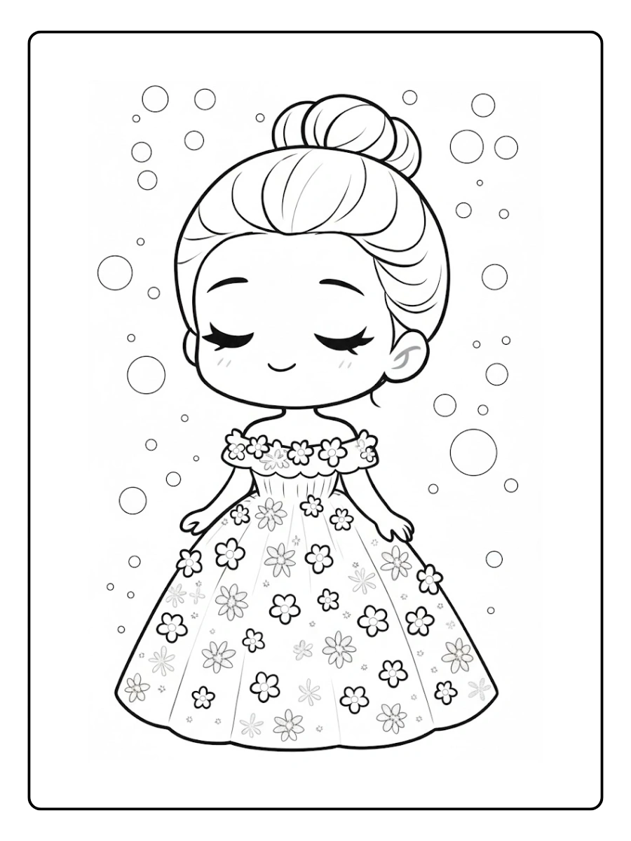 desenhos de bonecas fofas para colorir (15)