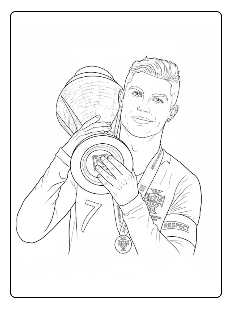 desenhos do cristiano ronaldo para colorir (4)