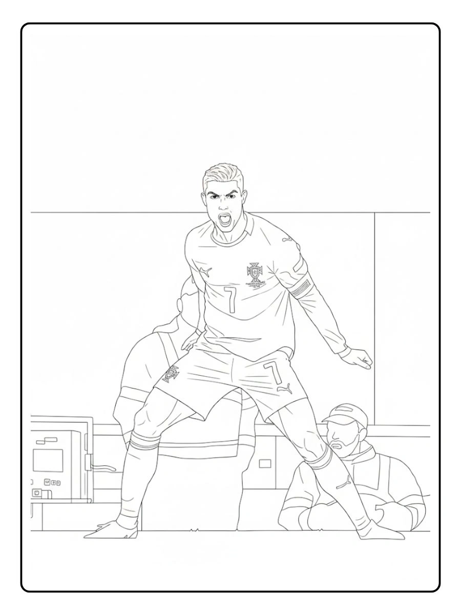 desenhos do cristiano ronaldo para colorir (9)