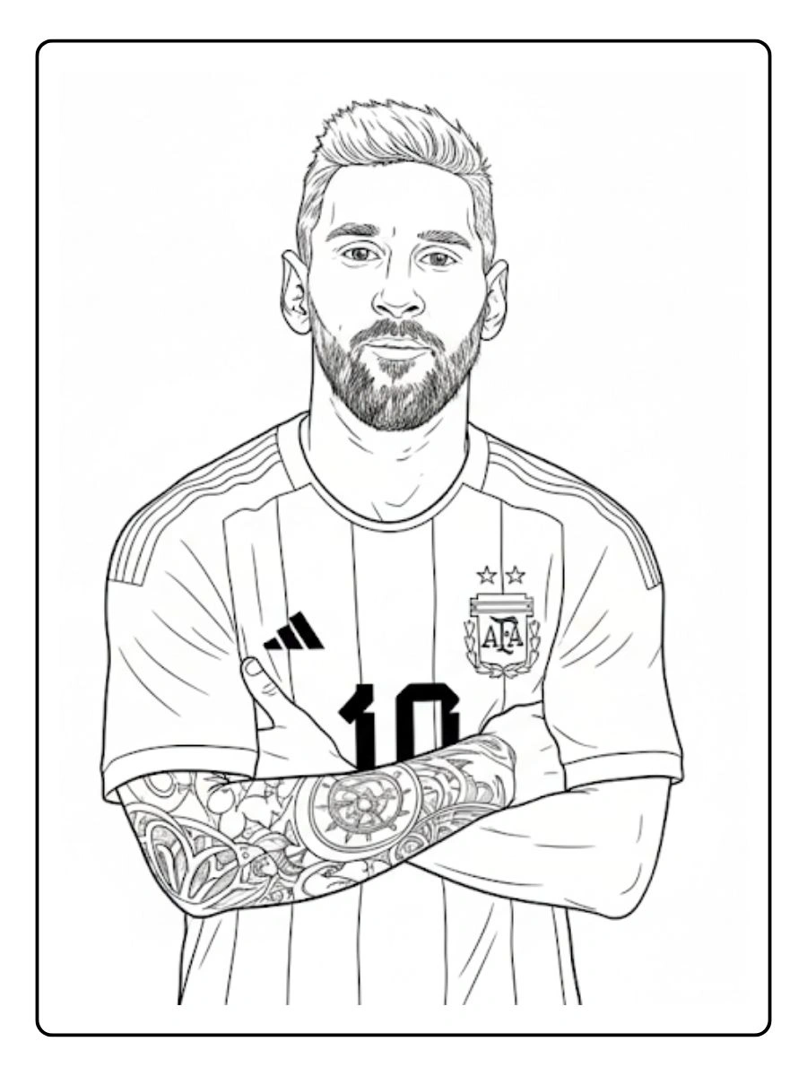 desenhos do messi para colorir (2)
