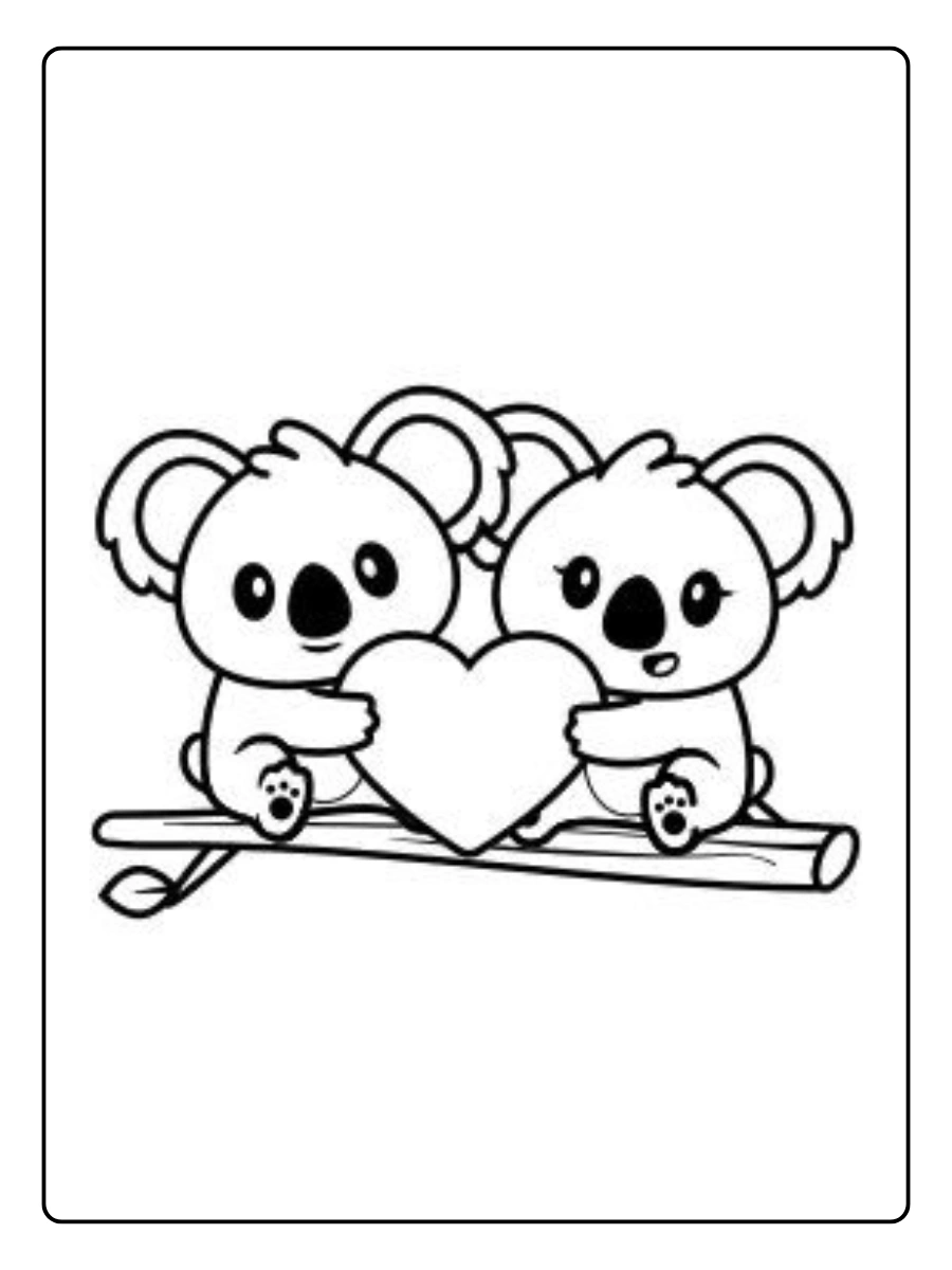 desenhos fofos para colorir coala (10)