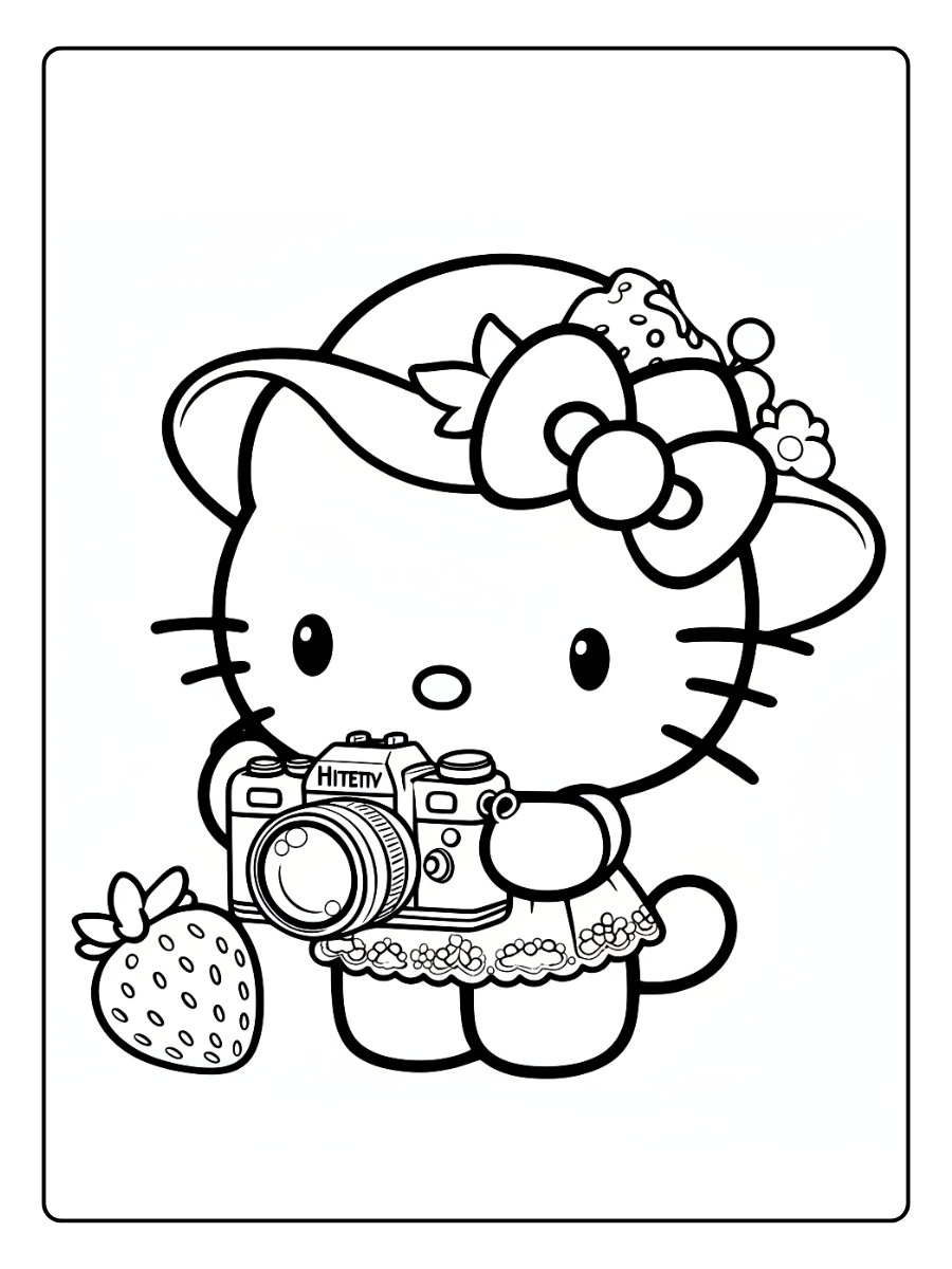 desenhos fofos para colorir da hello kitty (10)