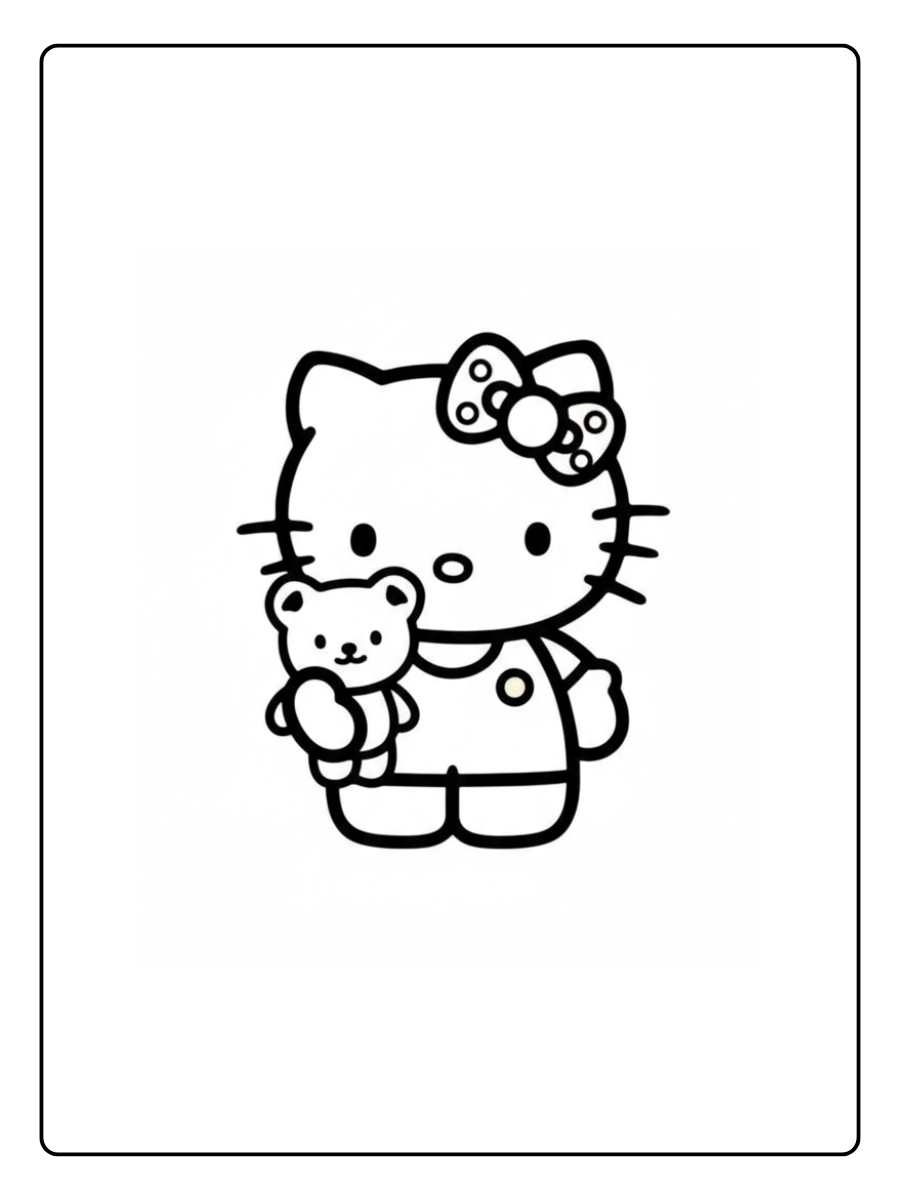 desenhos fofos para colorir da hello kitty (2)