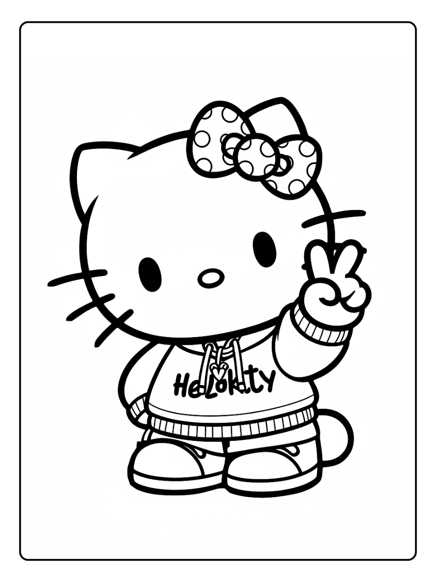 desenhos fofos para colorir da hello kitty (6)