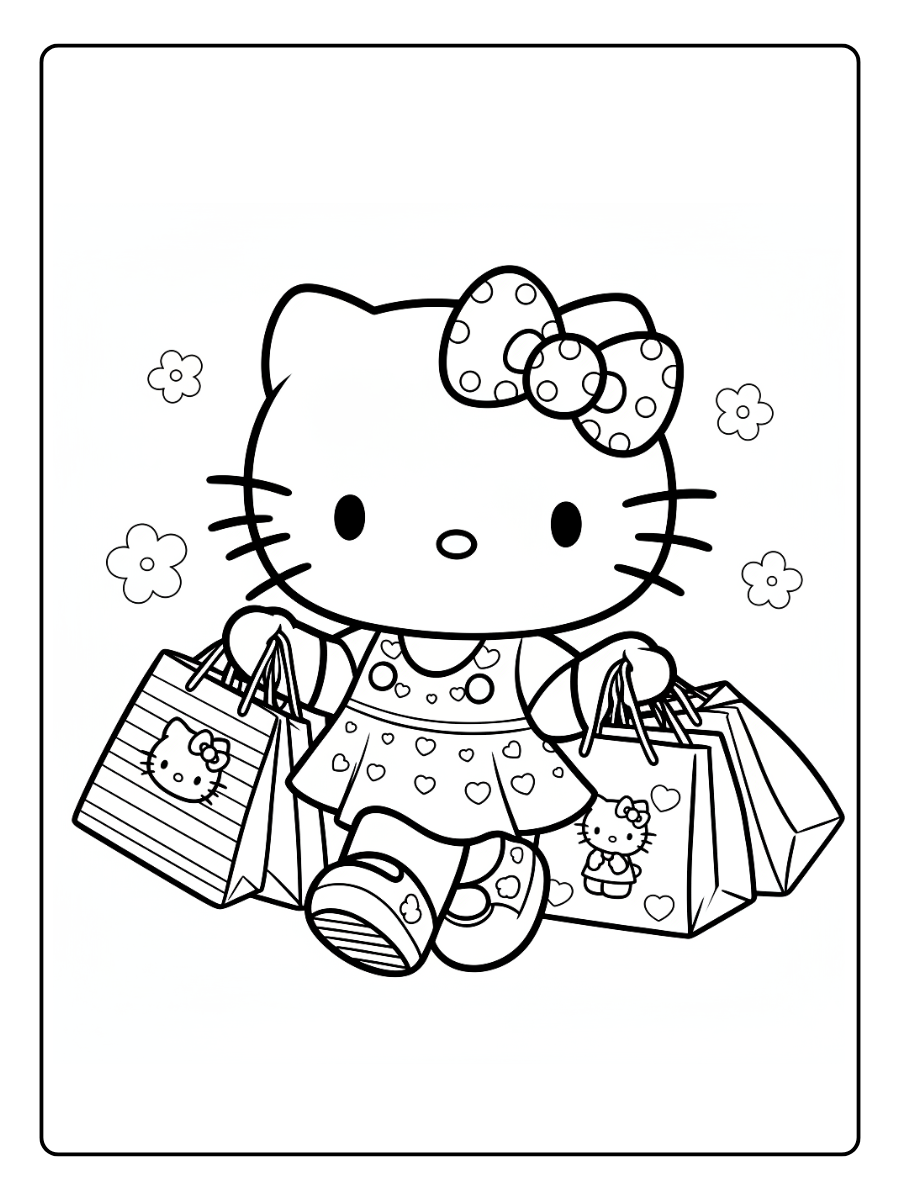 desenhos fofos para colorir da hello kitty (7)