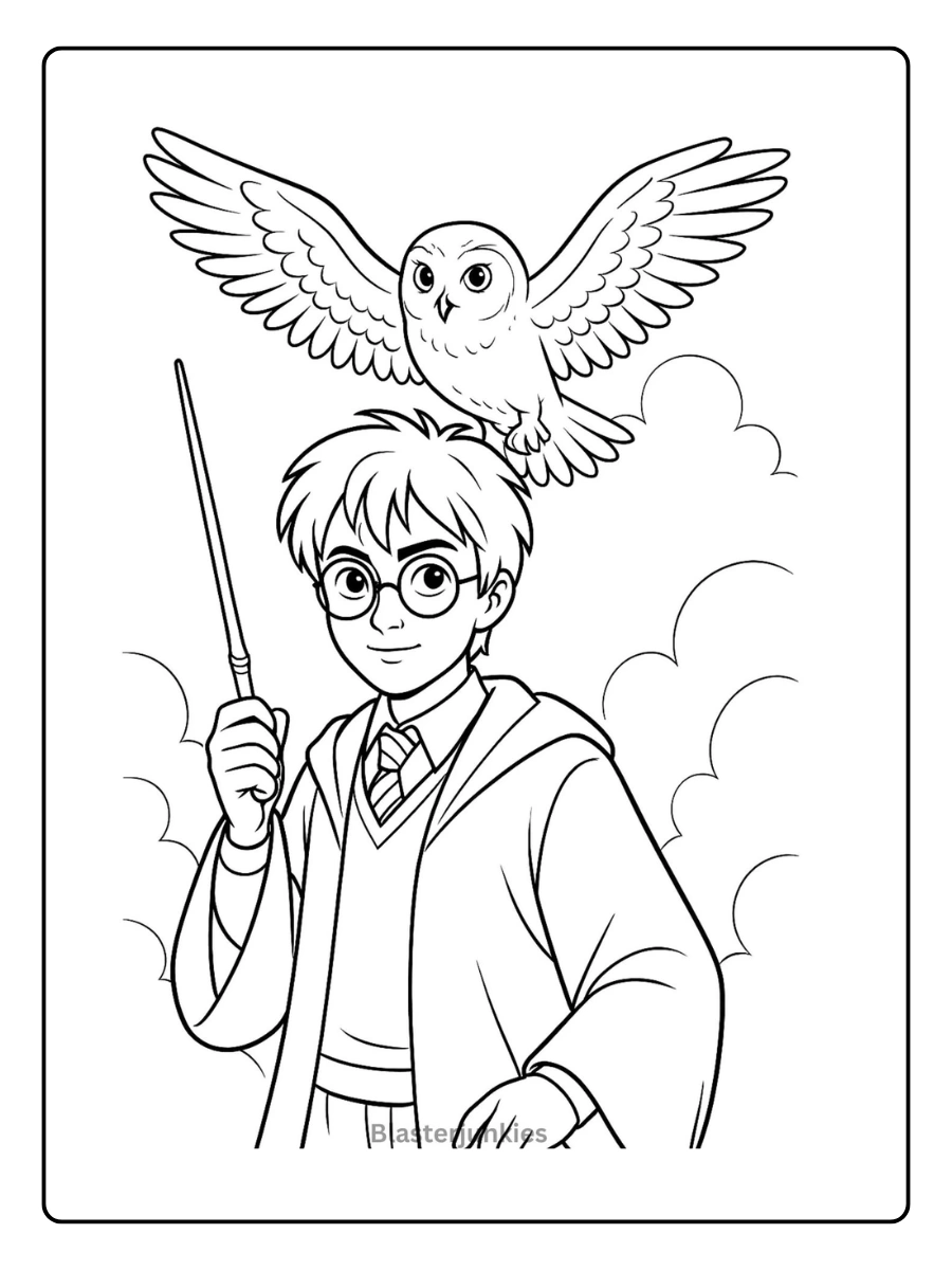 harry potter desenho fofo para colorir (5)