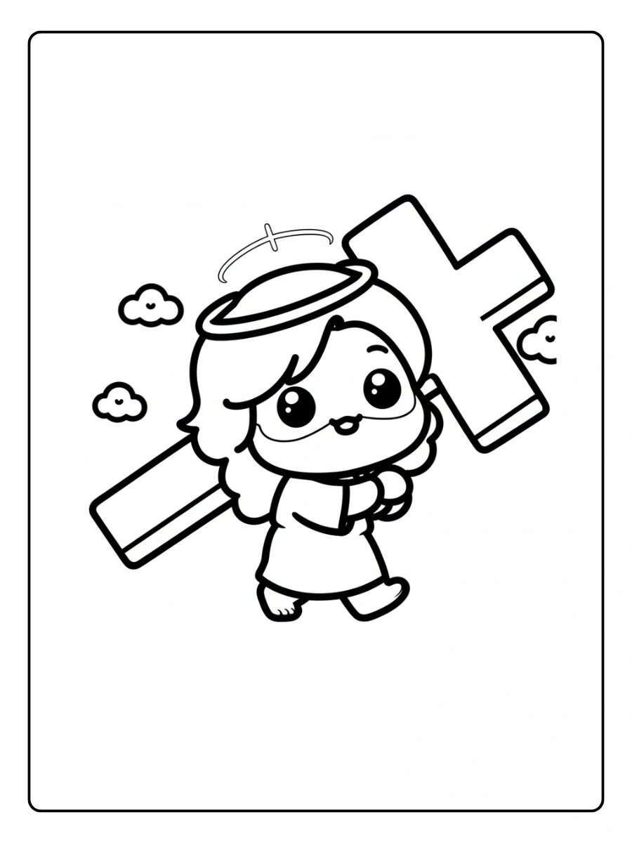 jesus desenho fofo para colorir (11)