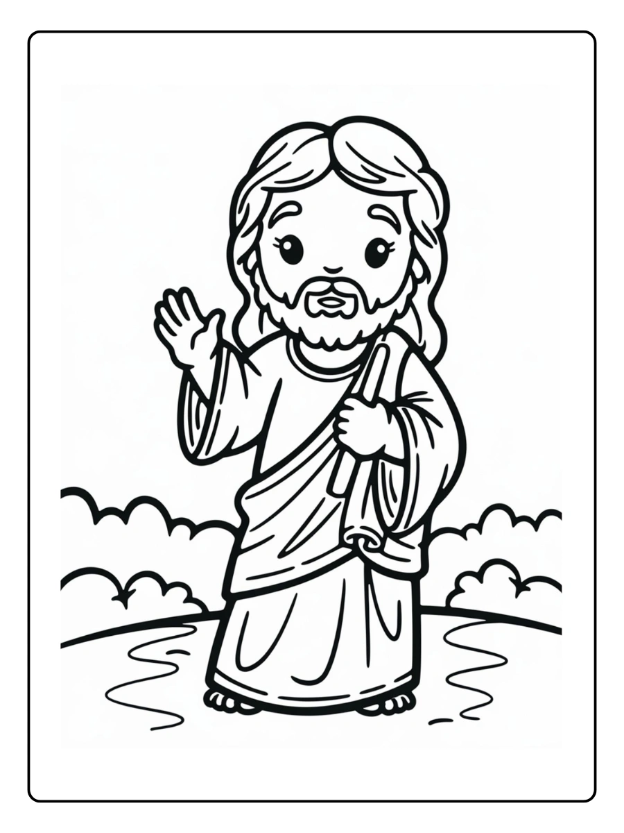 jesus desenho fofo para colorir (4)