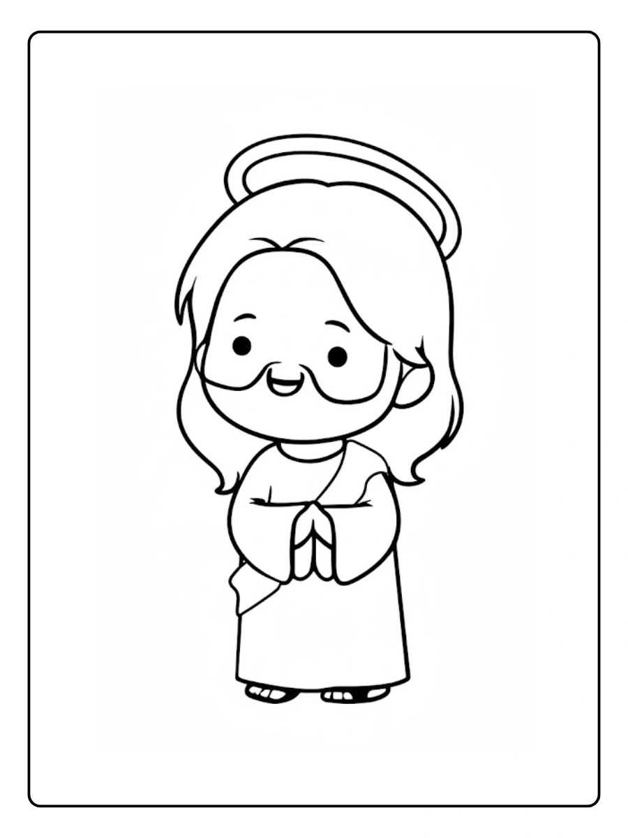 jesus desenho fofo para colorir (5)