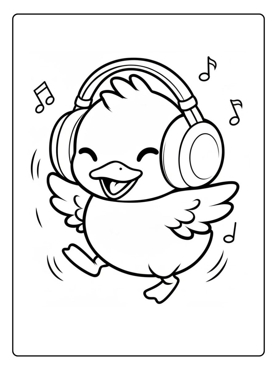 pato fofo desenho para colorir (5)