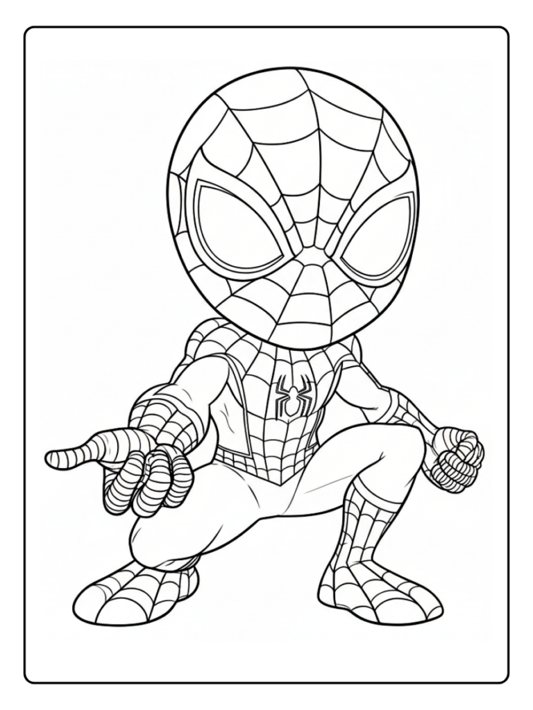 +50 Peter Parker Desenho do Homem Aranha para Colorir e Imprimir ...