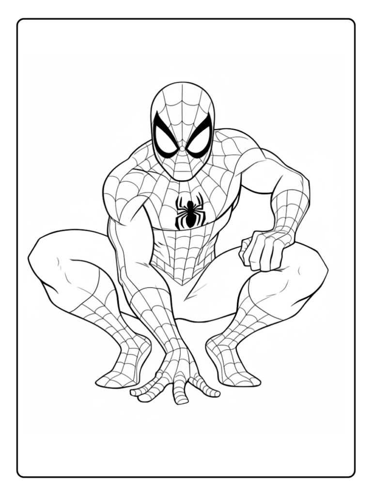 +50 Peter Parker Desenho do Homem Aranha para Colorir e Imprimir ...