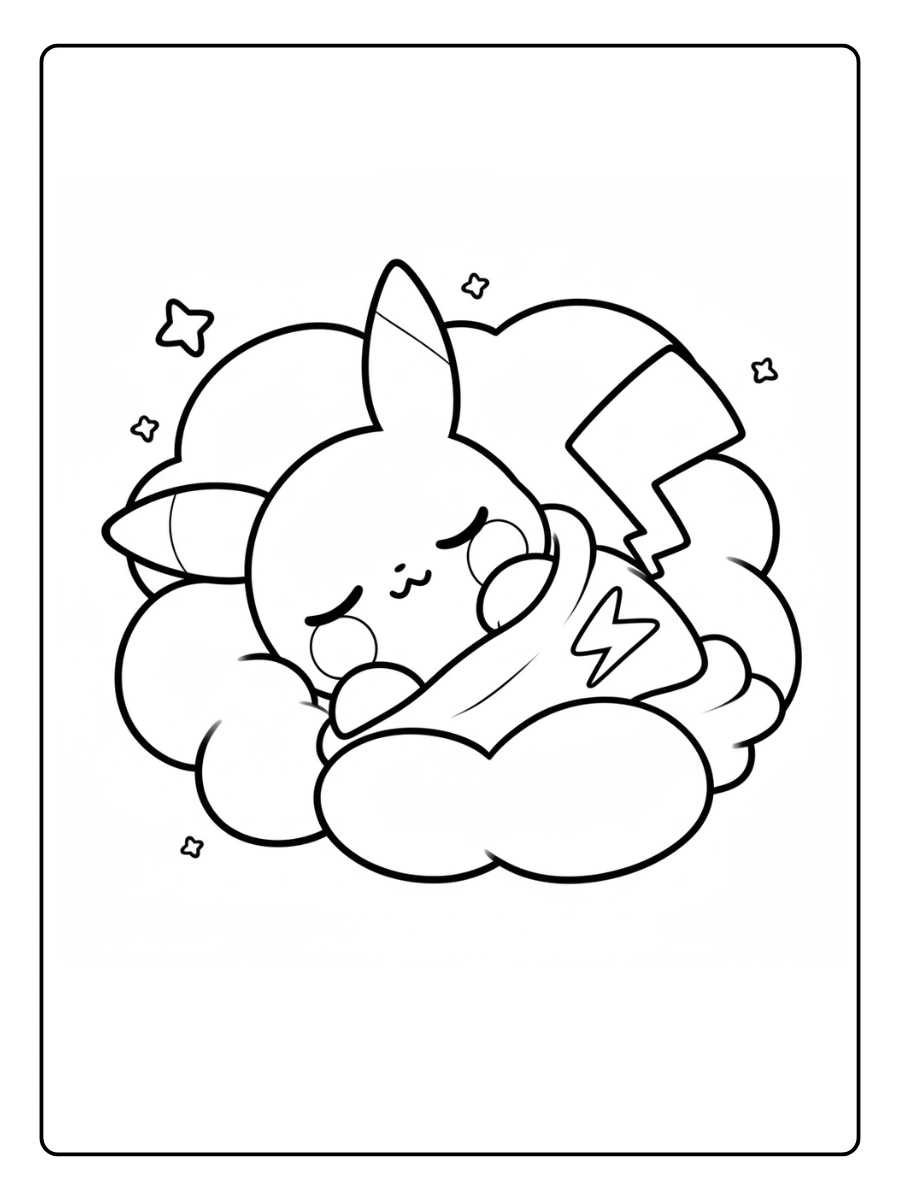 pikachu desenho fofo para colorir (14)