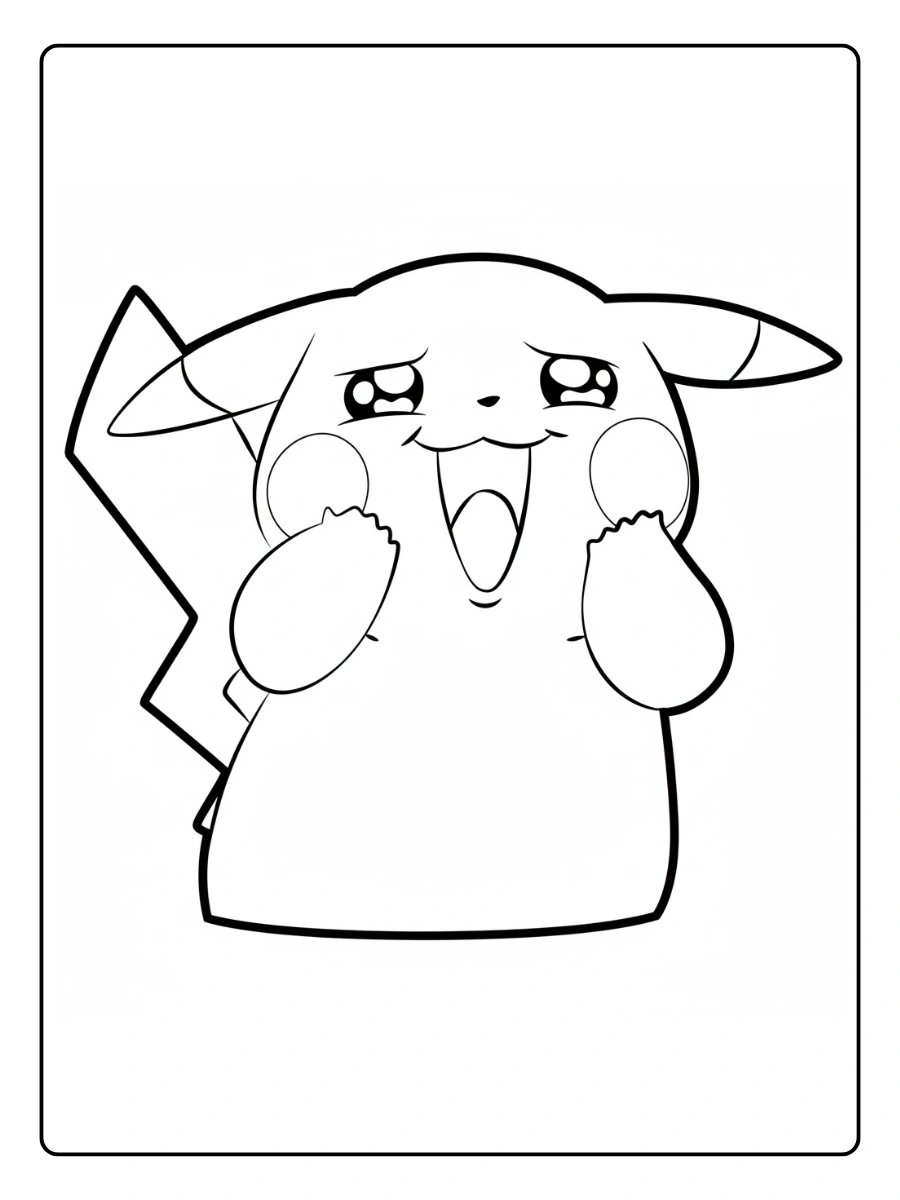 pikachu desenho fofo para colorir (4)