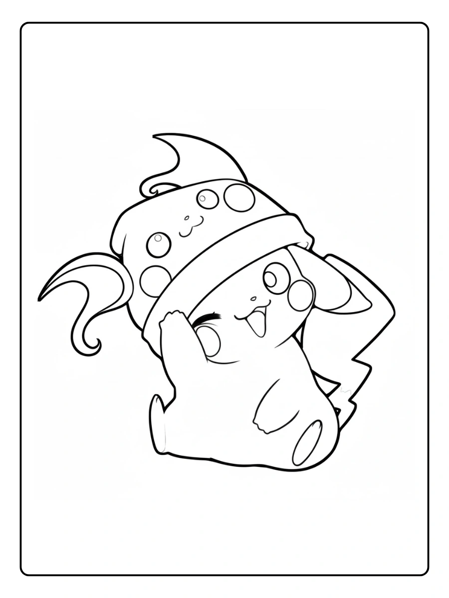 pikachu desenho fofo para colorir (6)