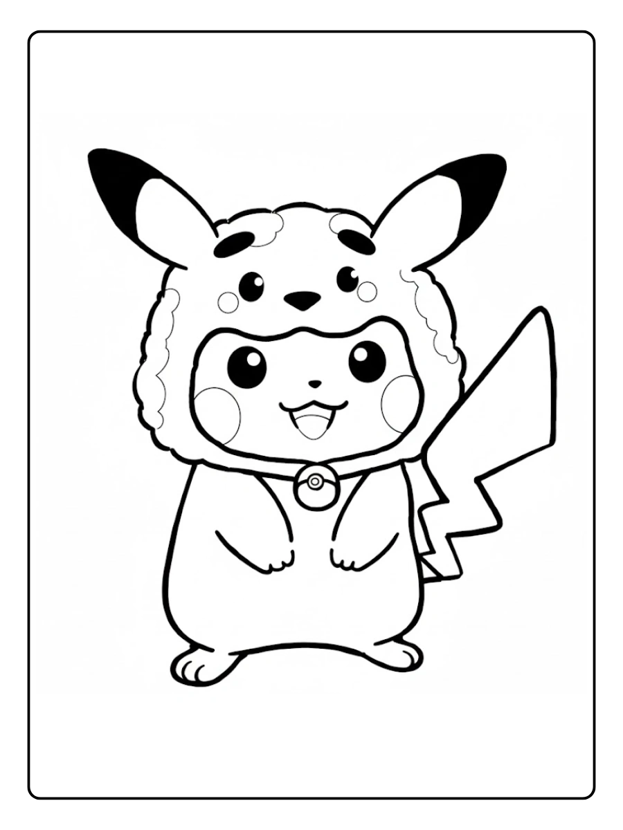 pikachu desenho fofo para colorir (9)