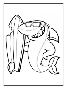 tubarao fofo tubarão desenho para colorir (12)