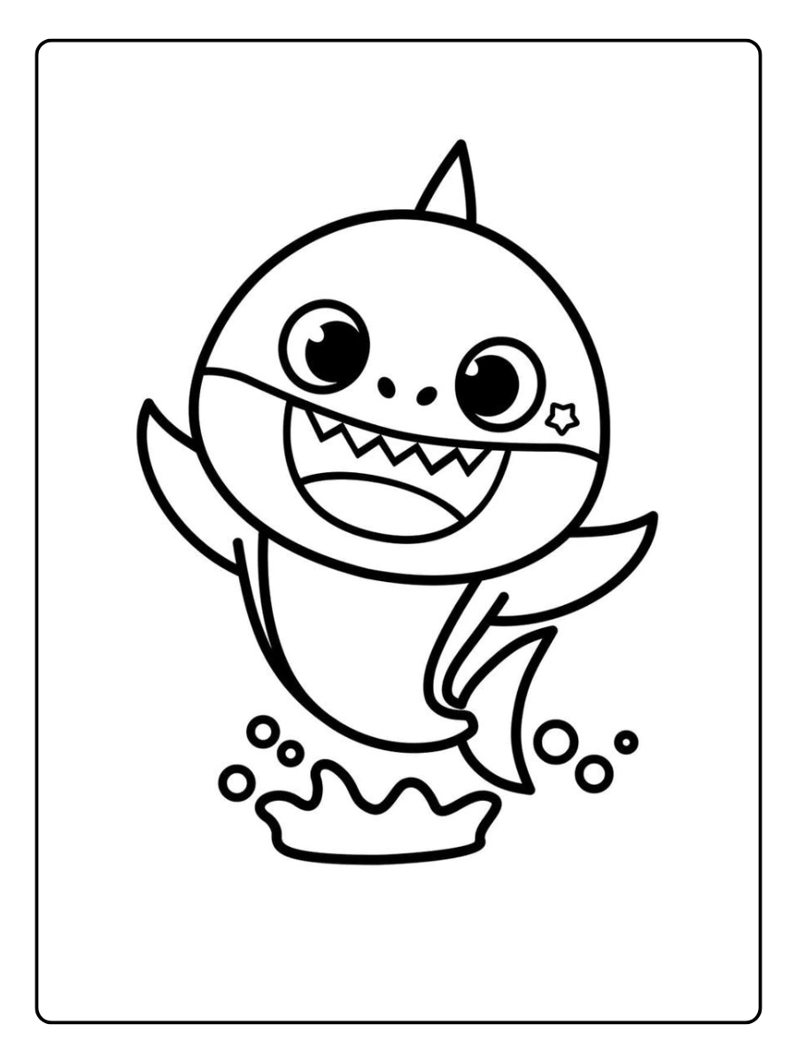 tubarao fofo tubarão desenho para colorir (15)