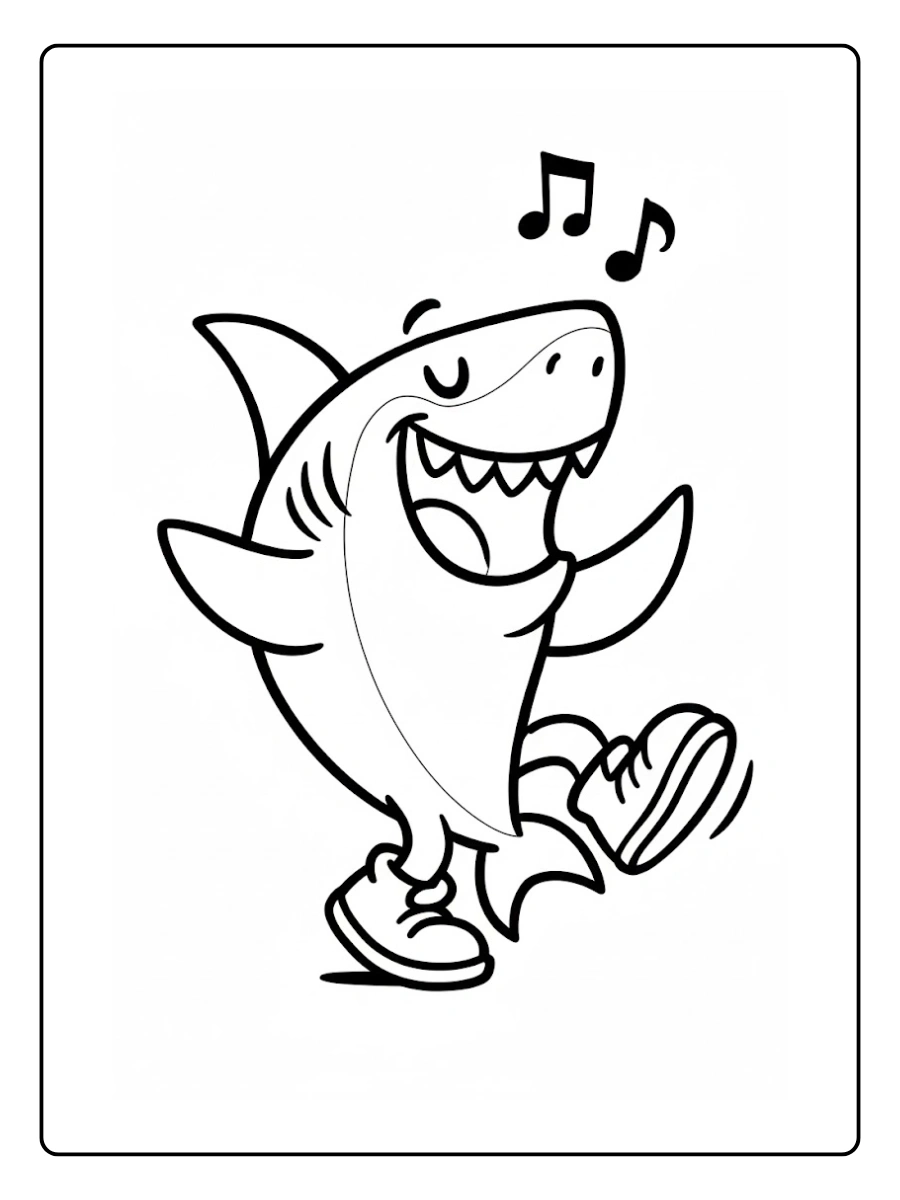 tubarao fofo tubarão desenho para colorir (2)