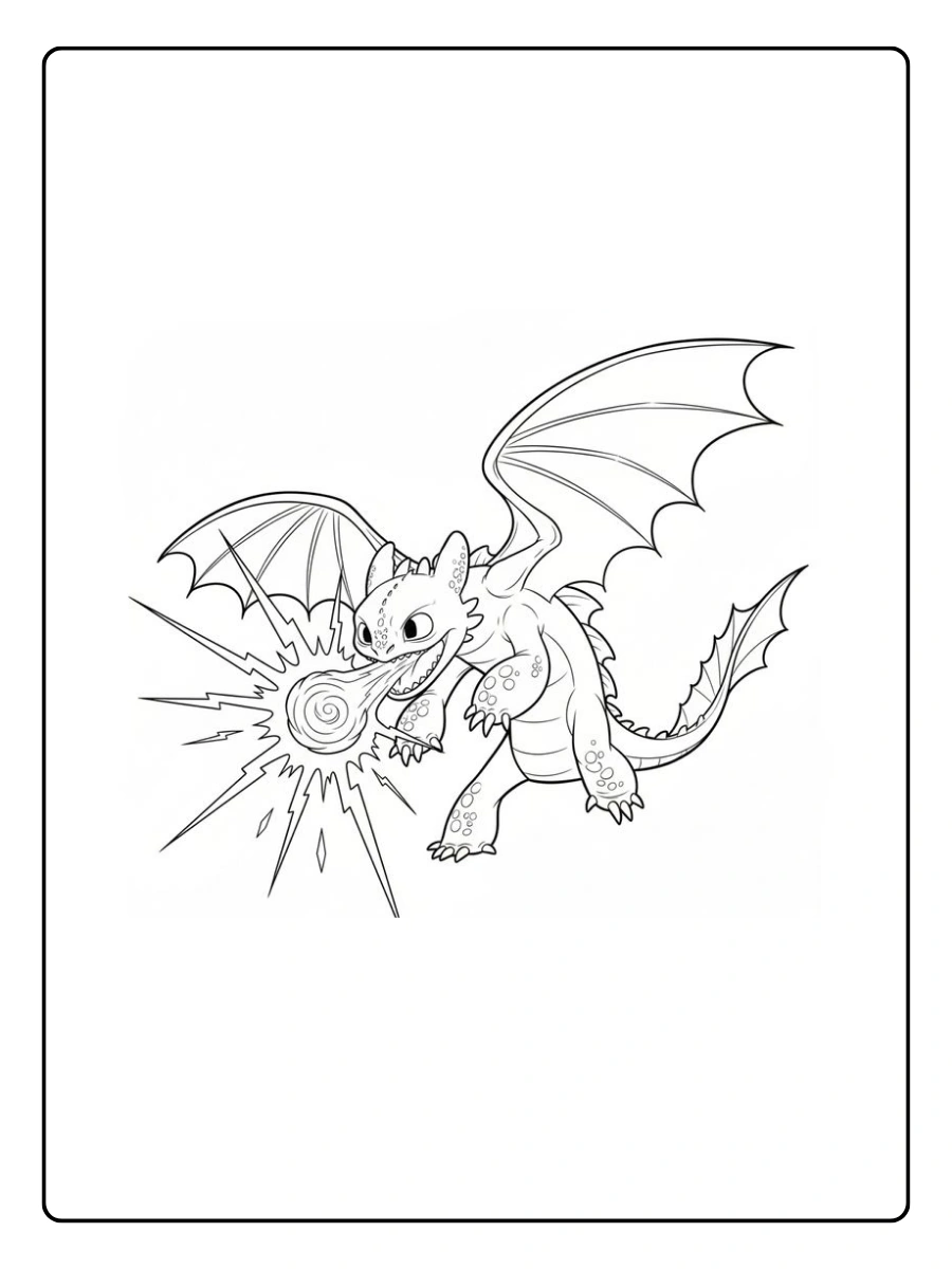 Banguela para colorir grátis