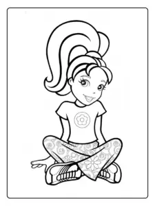 Barbie Desenho para Colorir (13)