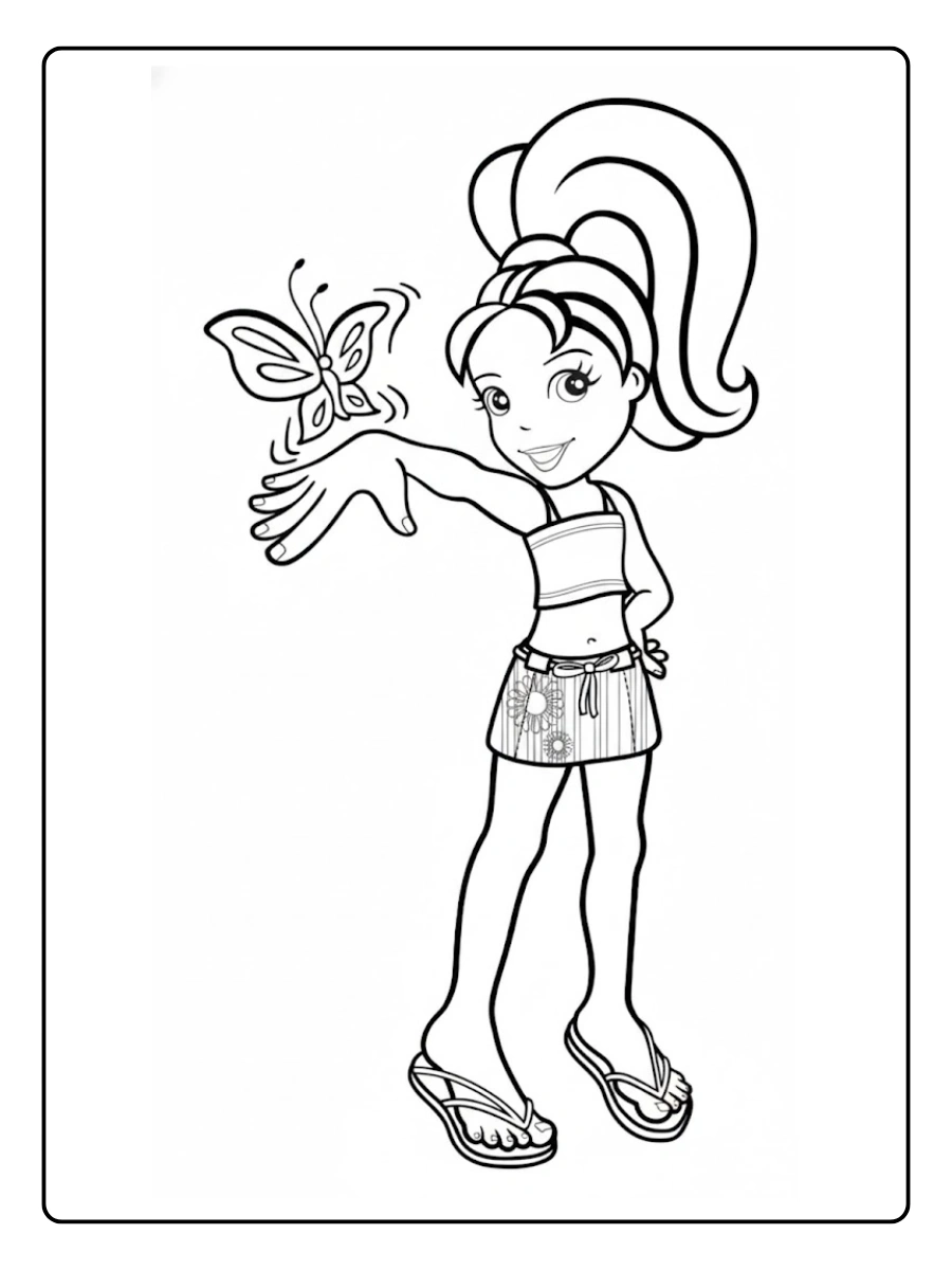Barbie Desenho para Colorir (14)