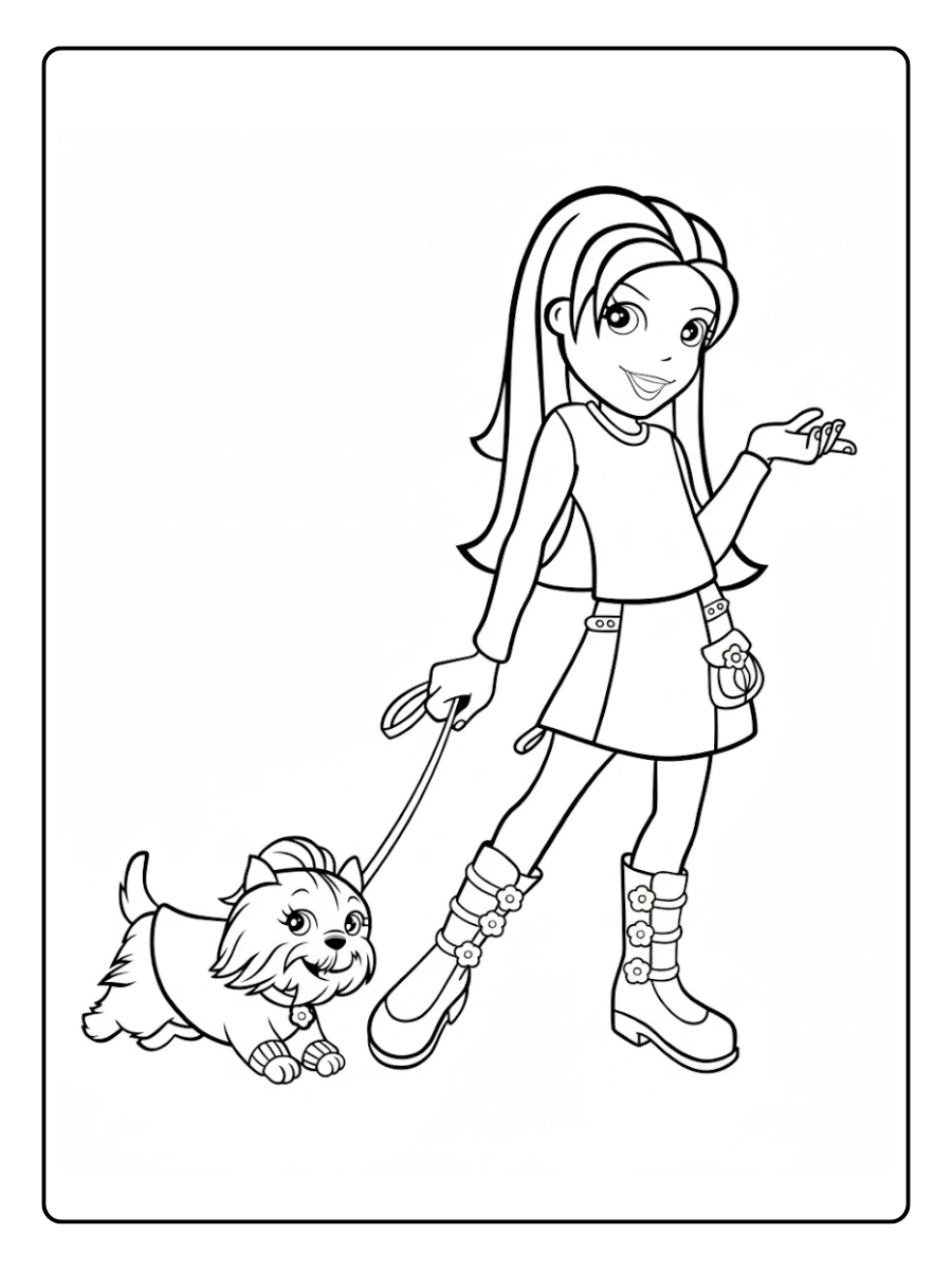 Barbie Desenho para Colorir (15)
