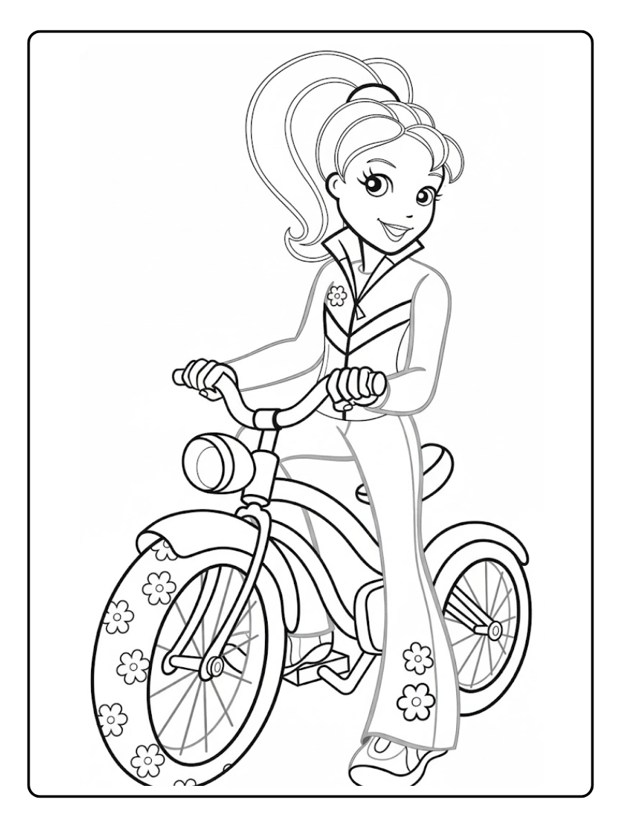Barbie Desenho para Colorir (7)