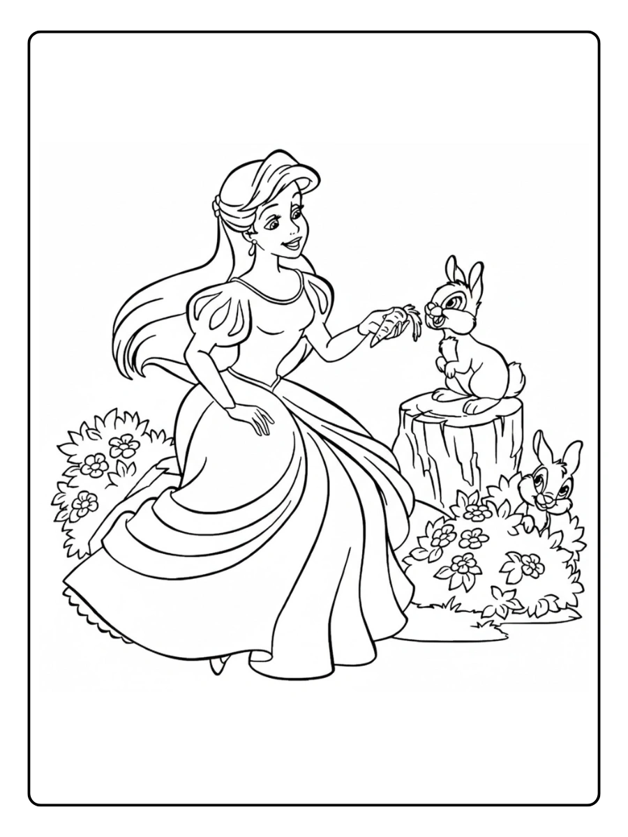Desenho Ariel para Colorir (14)