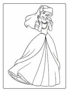 Desenho Ariel para Colorir (8)