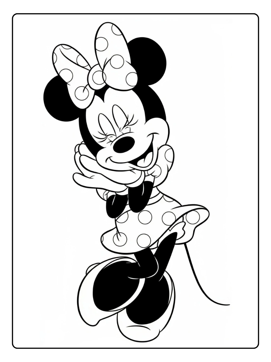 Desenho Minnie para Colorir (13)