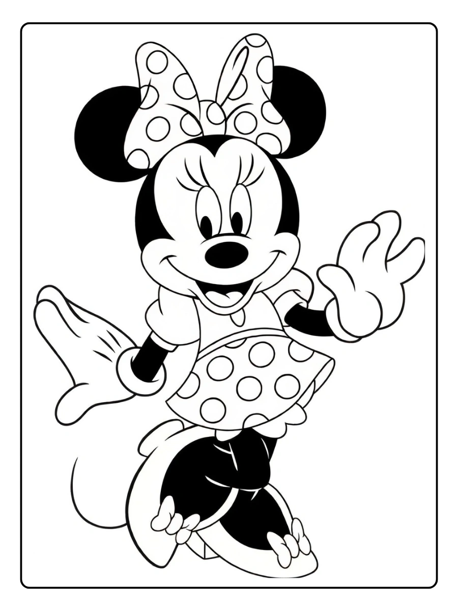Desenho Minnie para Colorir (14)