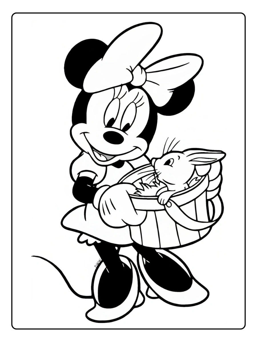 Desenho Minnie para Colorir (5)
