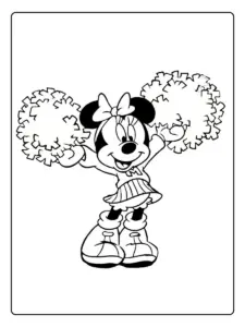Desenho Minnie para Colorir (6)