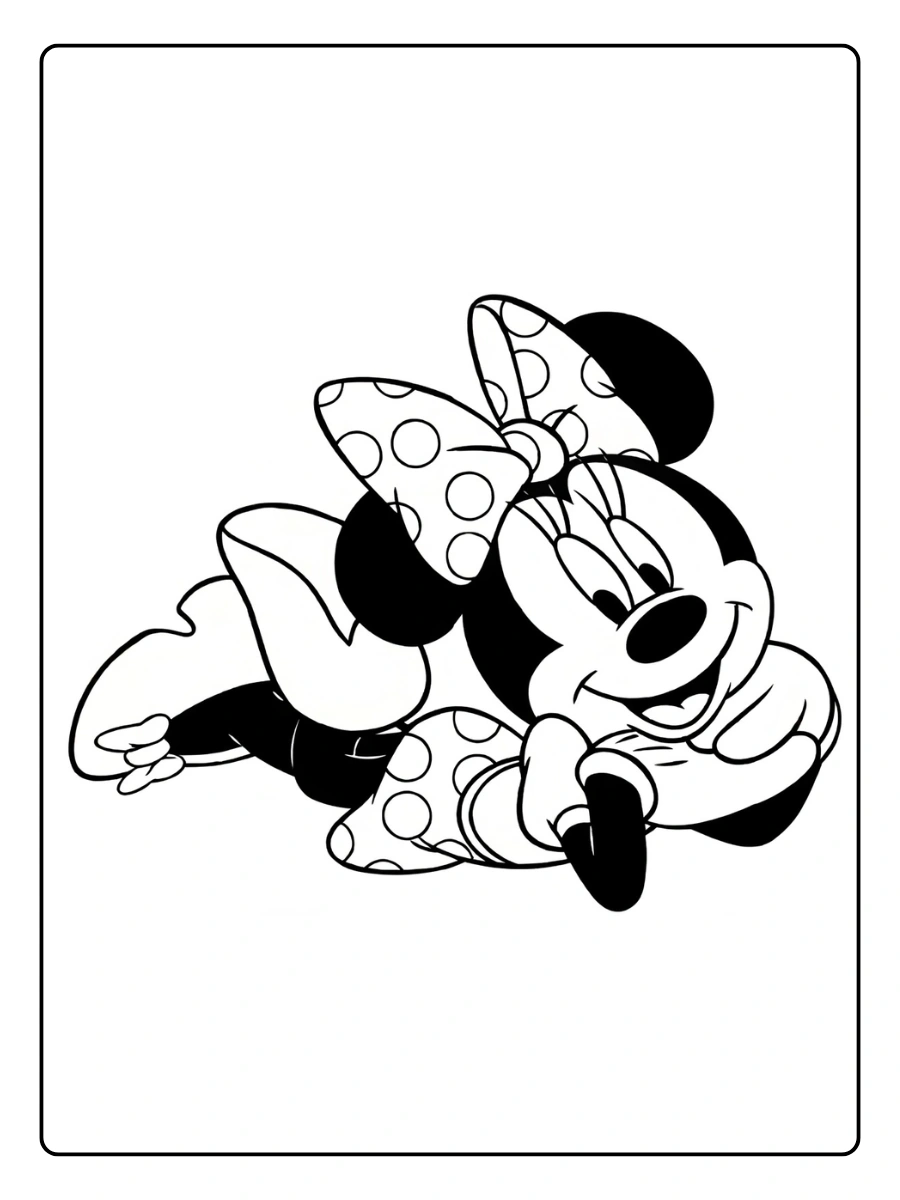 Desenho Minnie para Colorir (9)