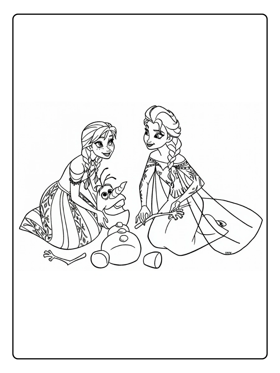 Desenho da Frozen para Colorir (11)