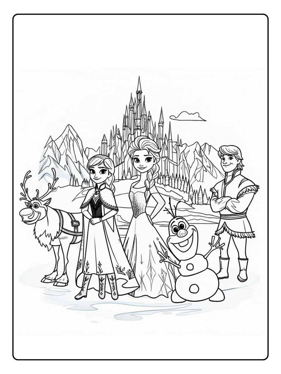 Desenho da Frozen para Colorir (5)