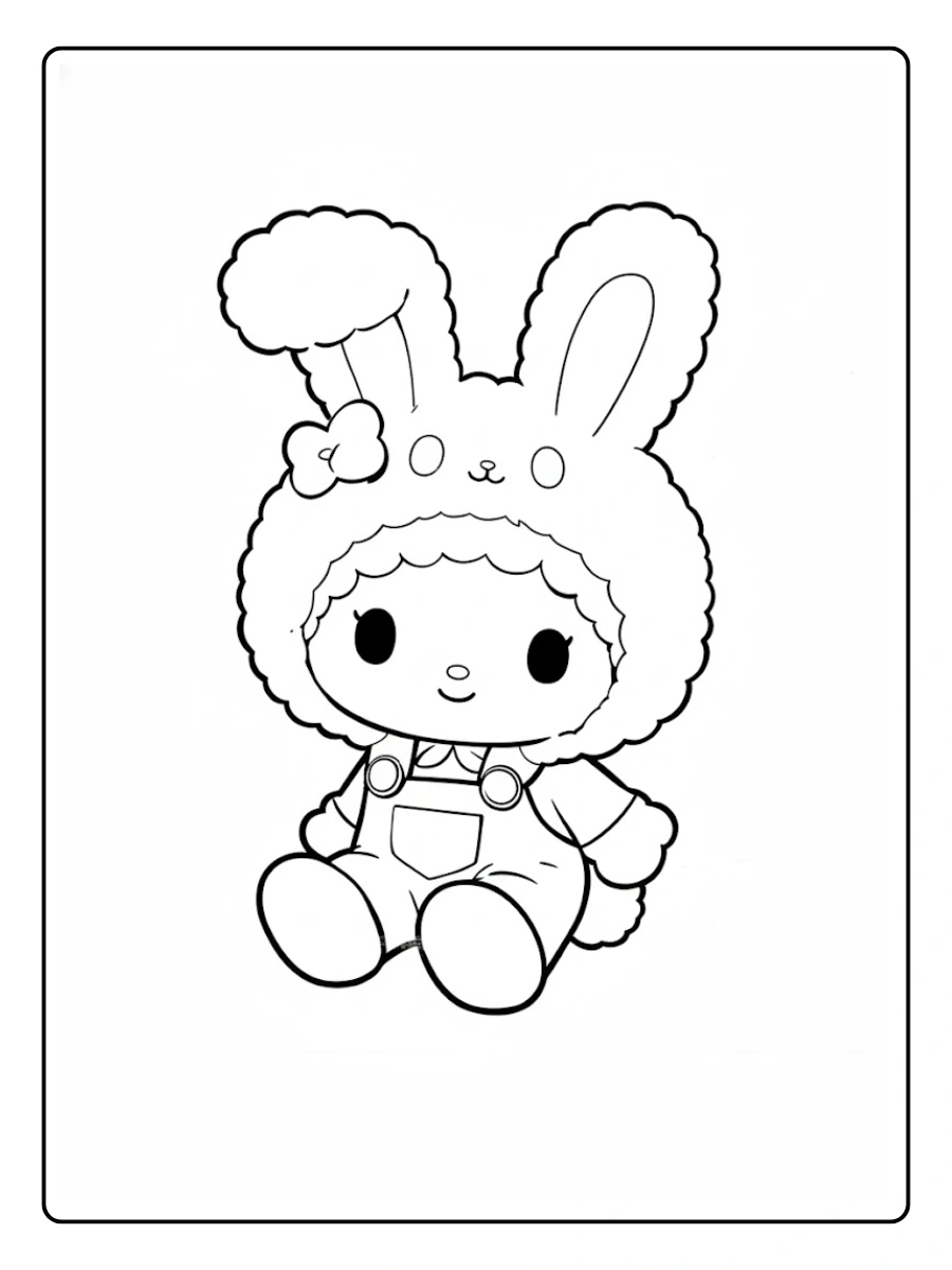 Desenho da Hello Kitty para Colorir (15)
