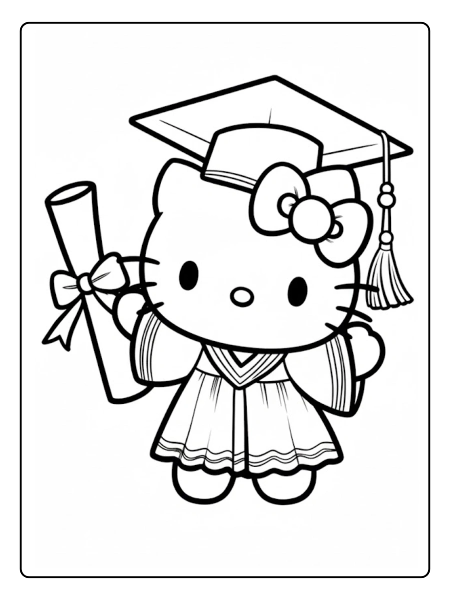 Desenho da Hello Kitty para Colorir (8)