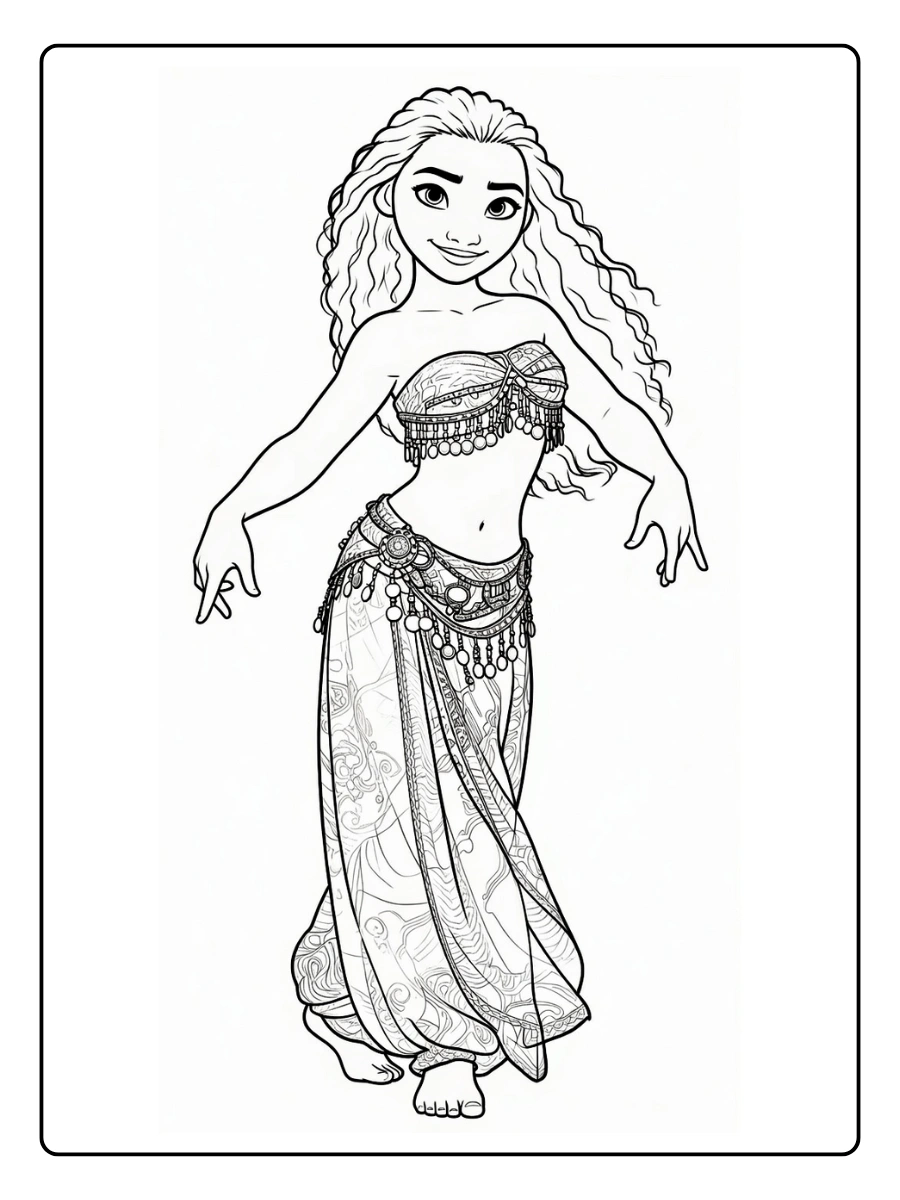 Desenho da Moana para Colorir (6)