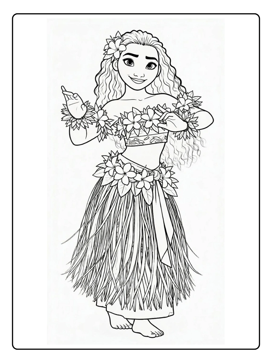 Desenho da Moana para Colorir (7)