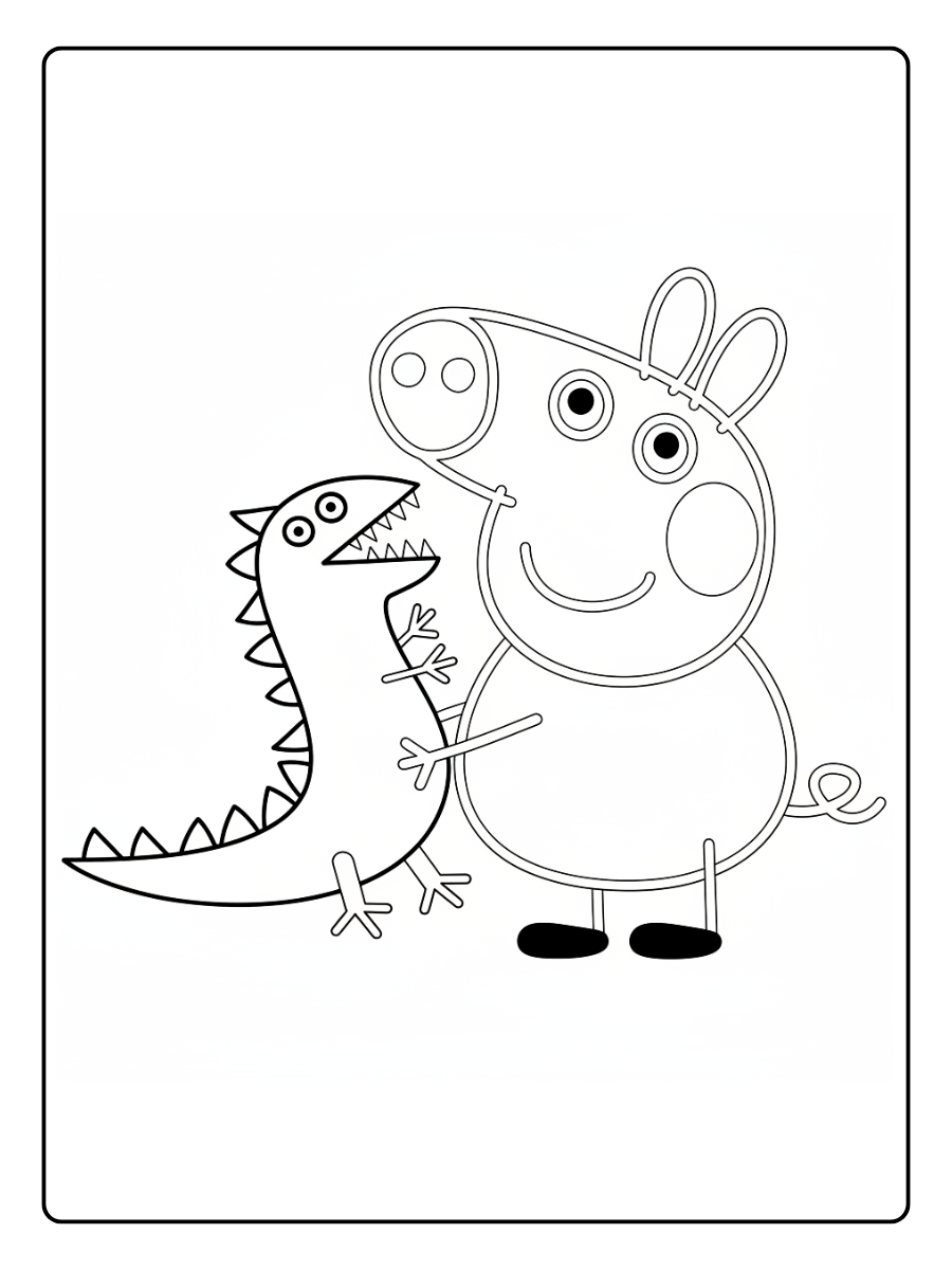 Desenho da Peppa Pig para Colorir (1)