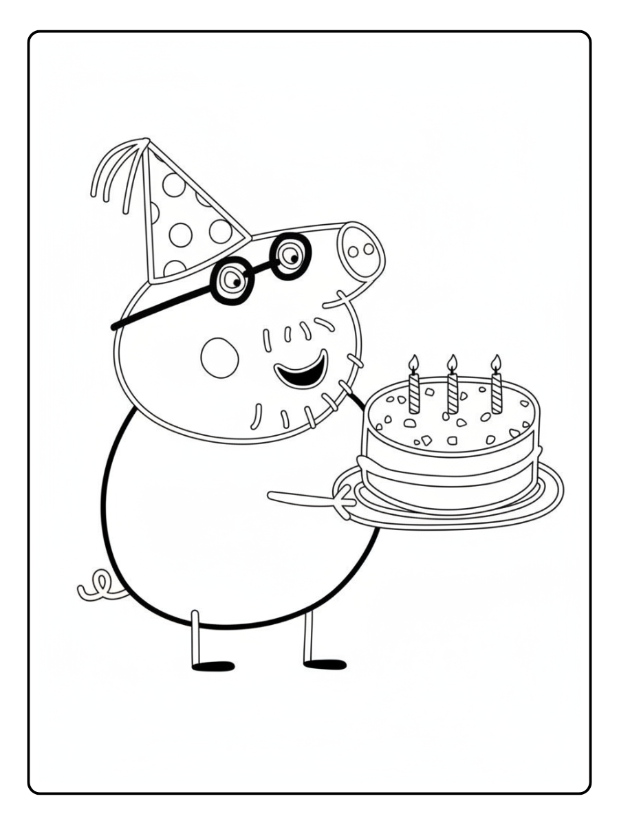 Desenho da Peppa Pig para Colorir (3)