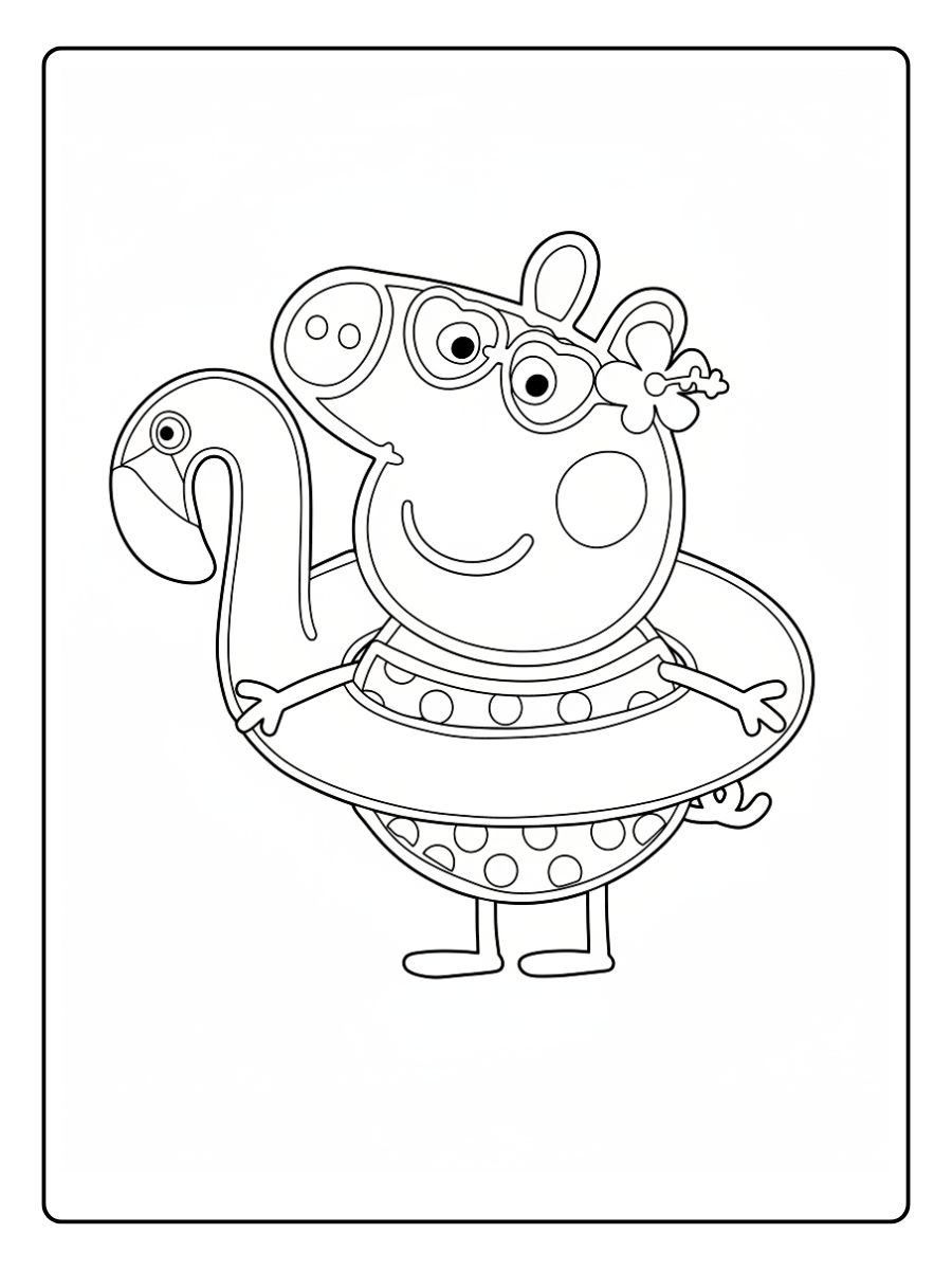 Desenho da Peppa Pig para Colorir (6)