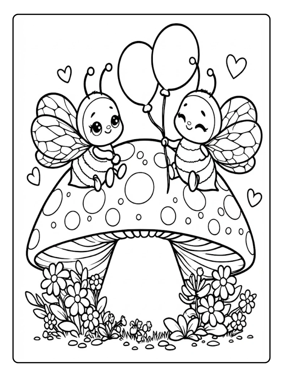 Desenho de Abelha para Colorir (12)