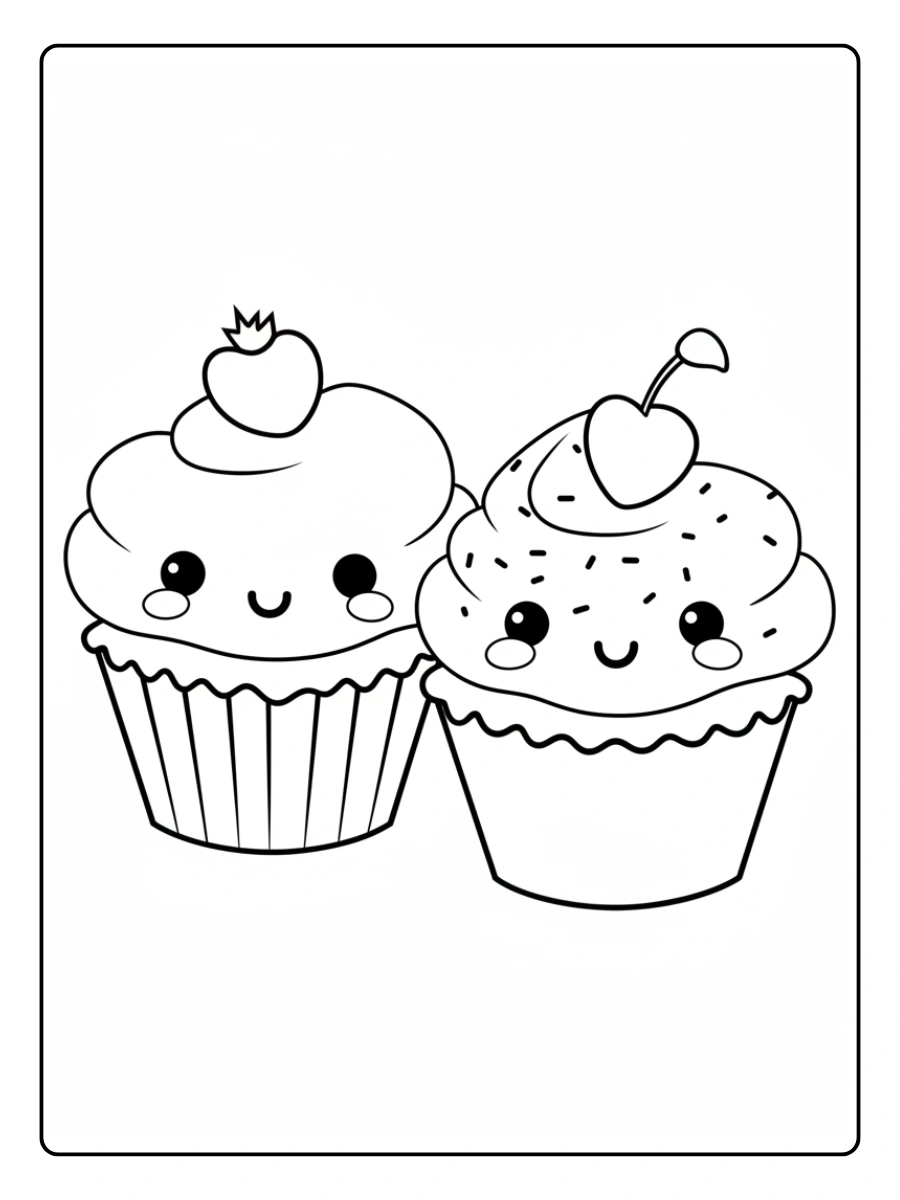 Desenho de Bolinho para Colorir (5)