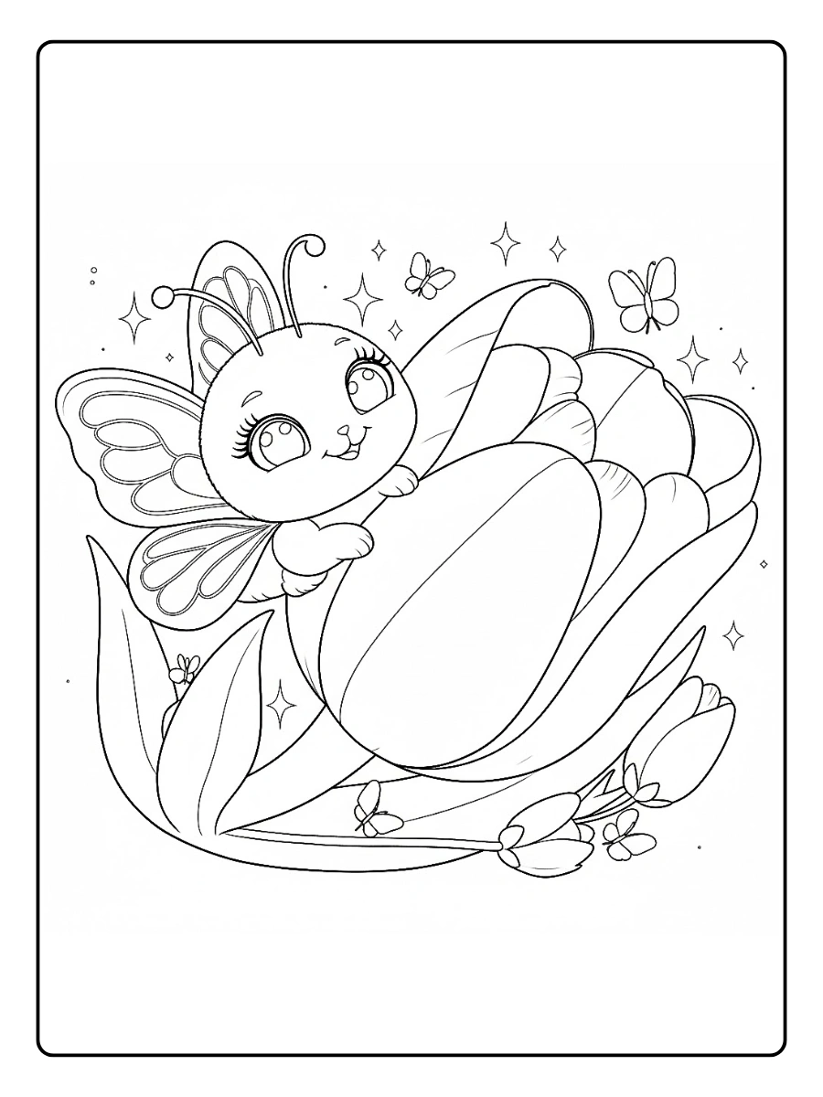 Desenho de Borboleta para Colorir (1)