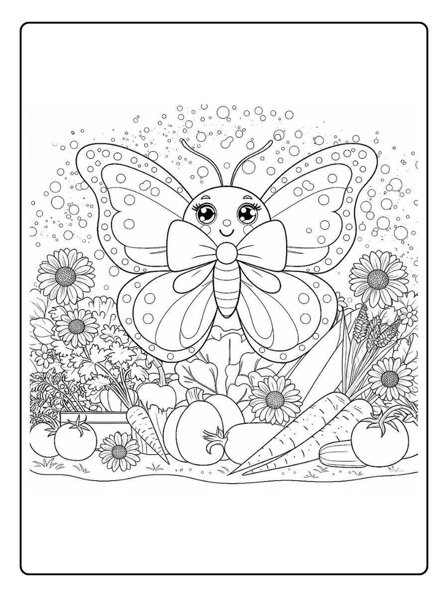 Desenho de Borboleta para Colorir (2)