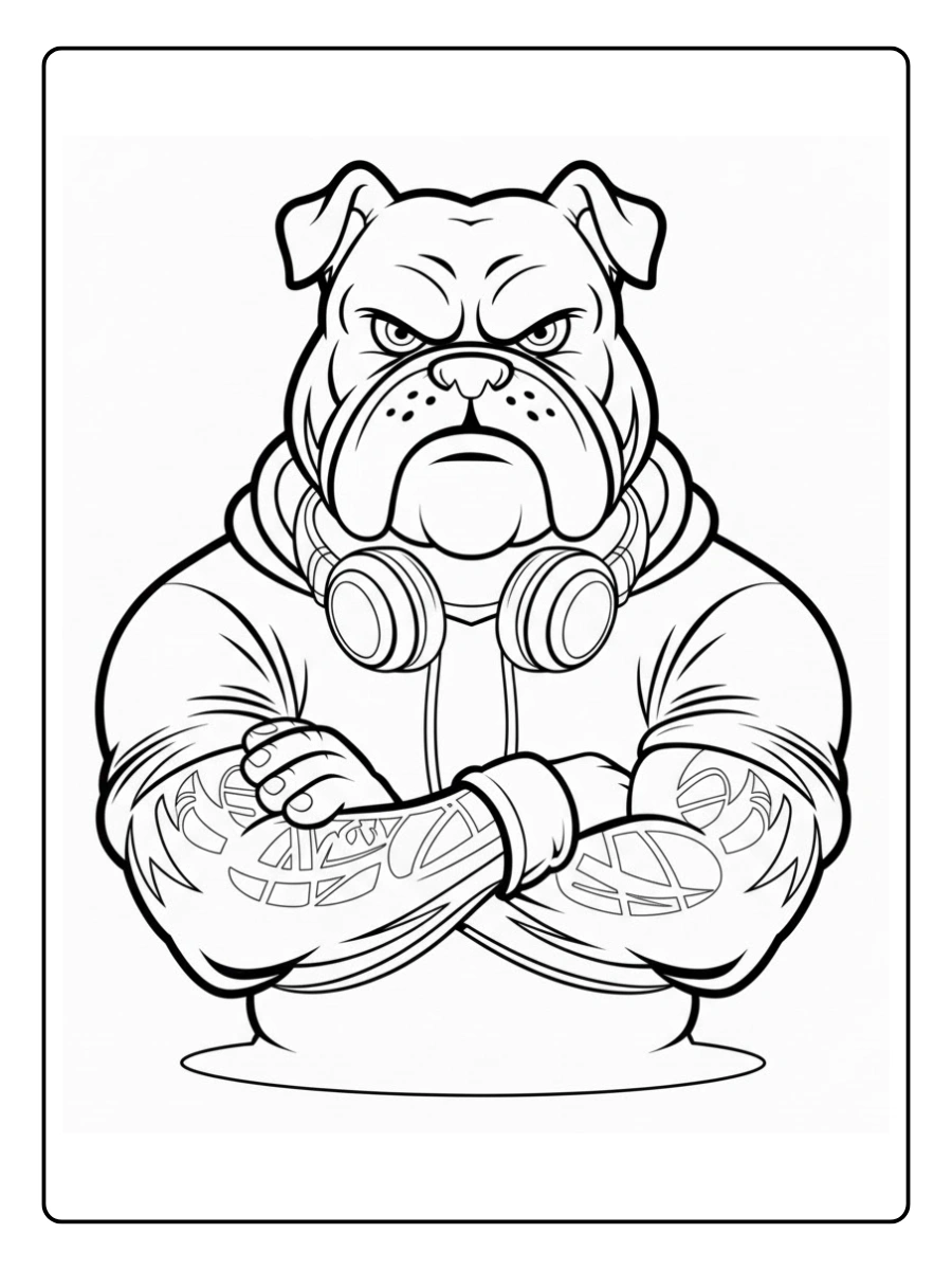 Desenho de Cachorro para Colorir (11)